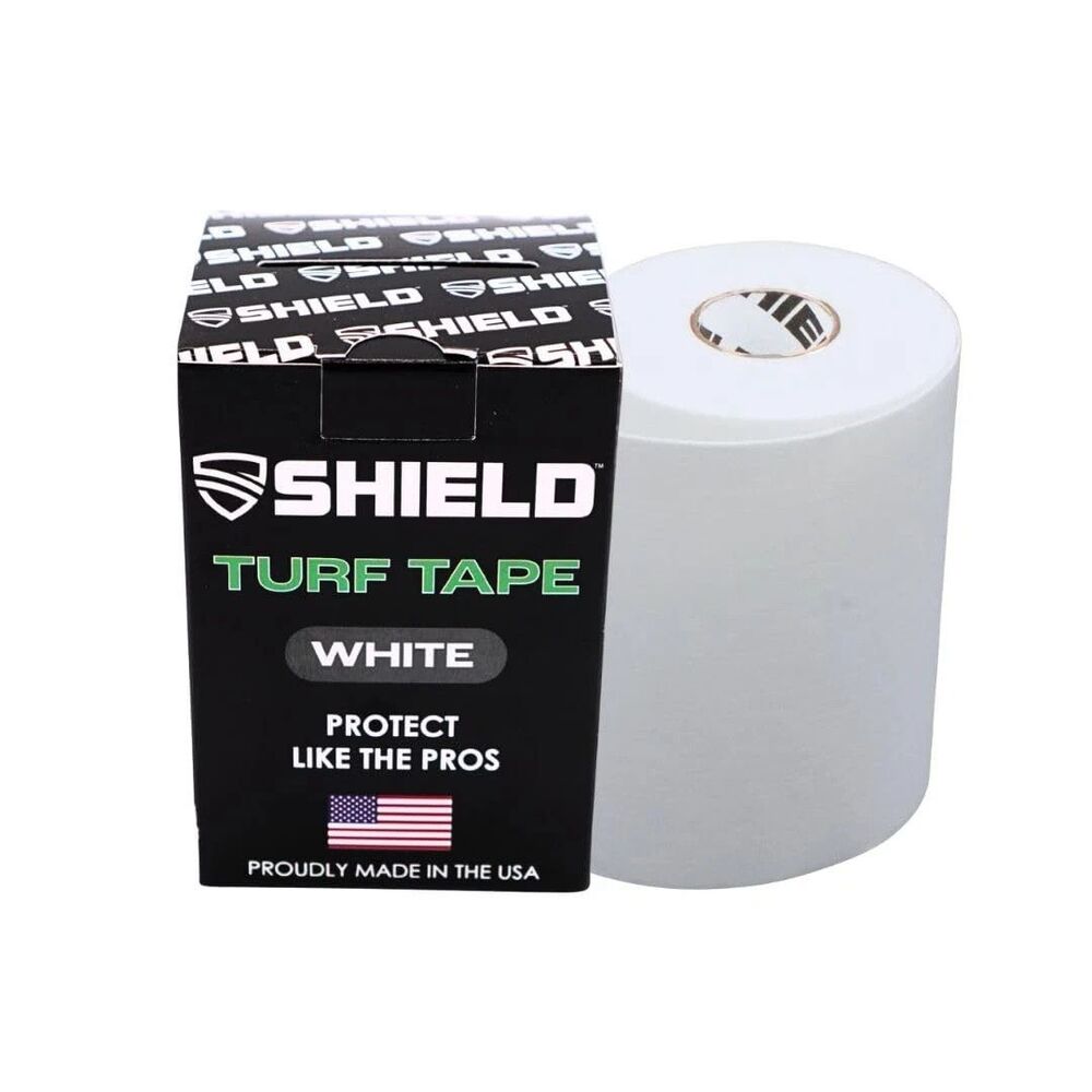 White USA Made Turf Tape Pro Football Arm Tape 4-Way Stretch Waterproof
